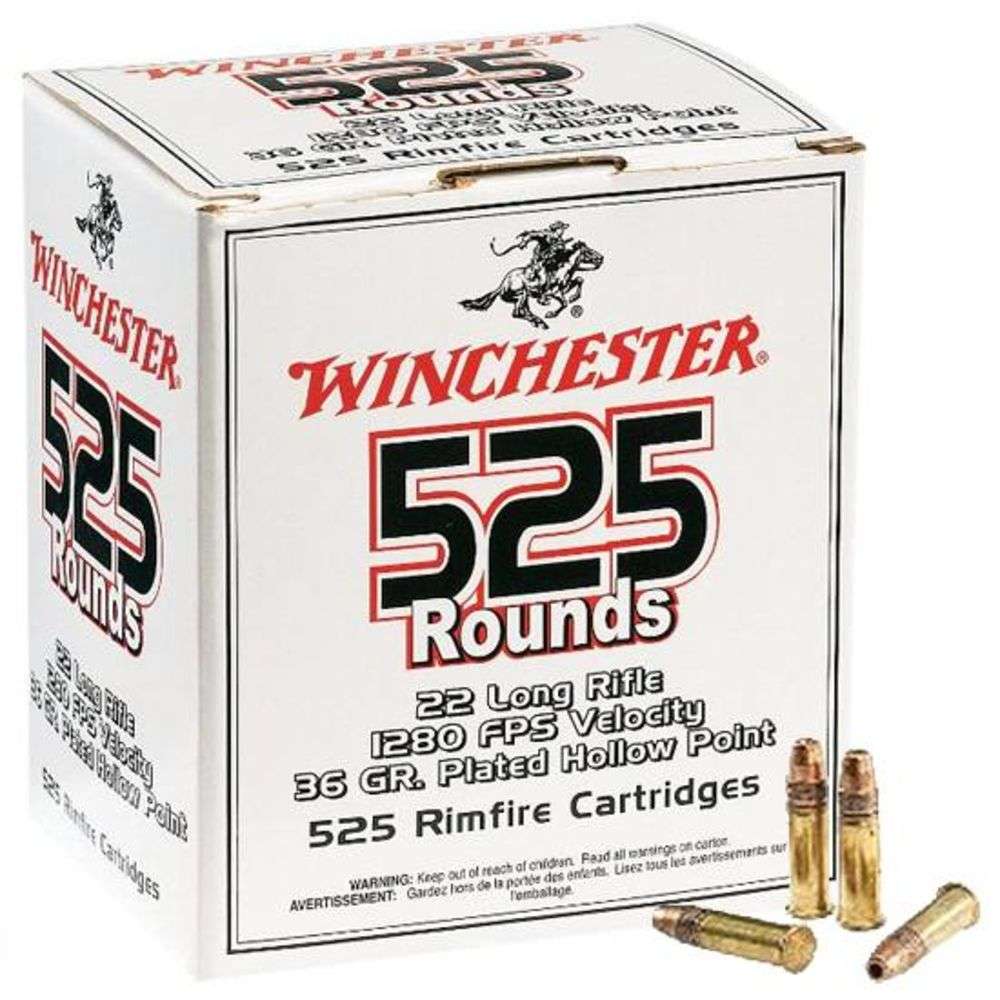 Ammunition Winchester Ammunition USA 22LR WIN USA 22LR 36GR CPHP 525/5250